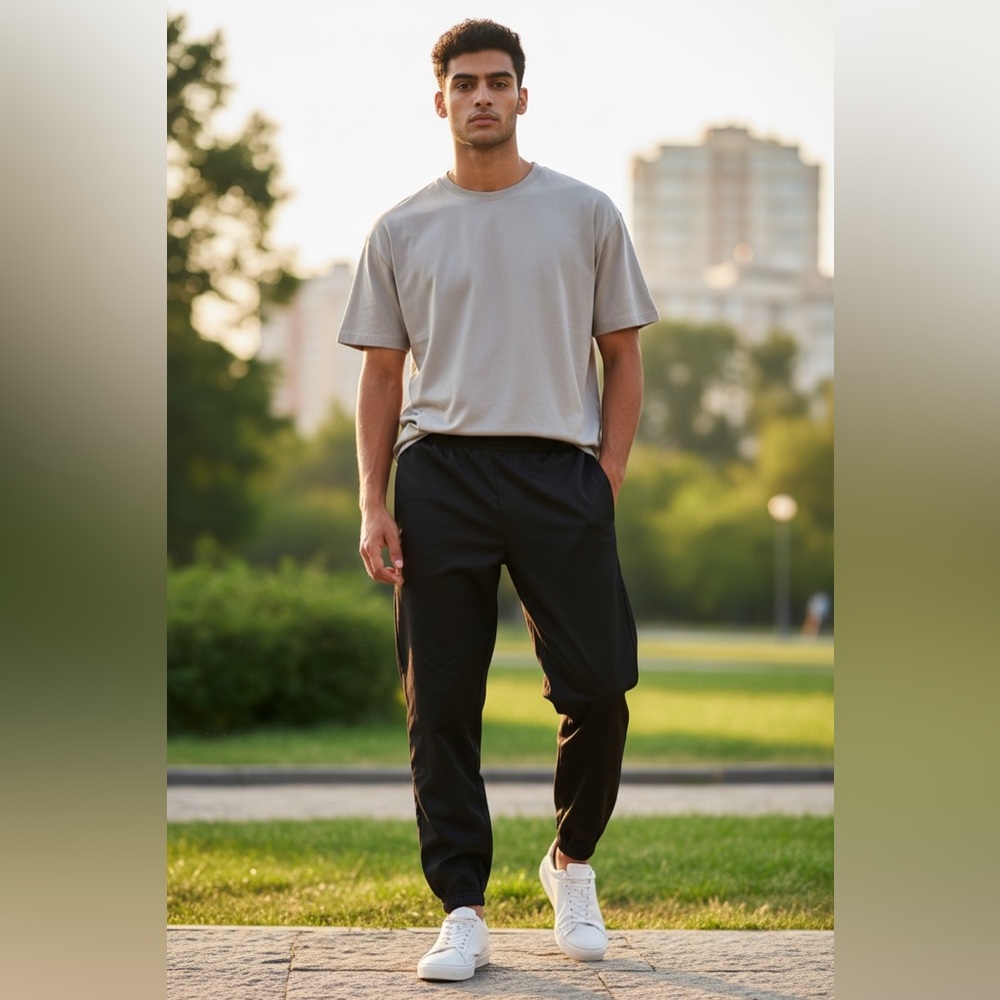 Mission Ridge NWT Men’s Gray Black Joggers Pants